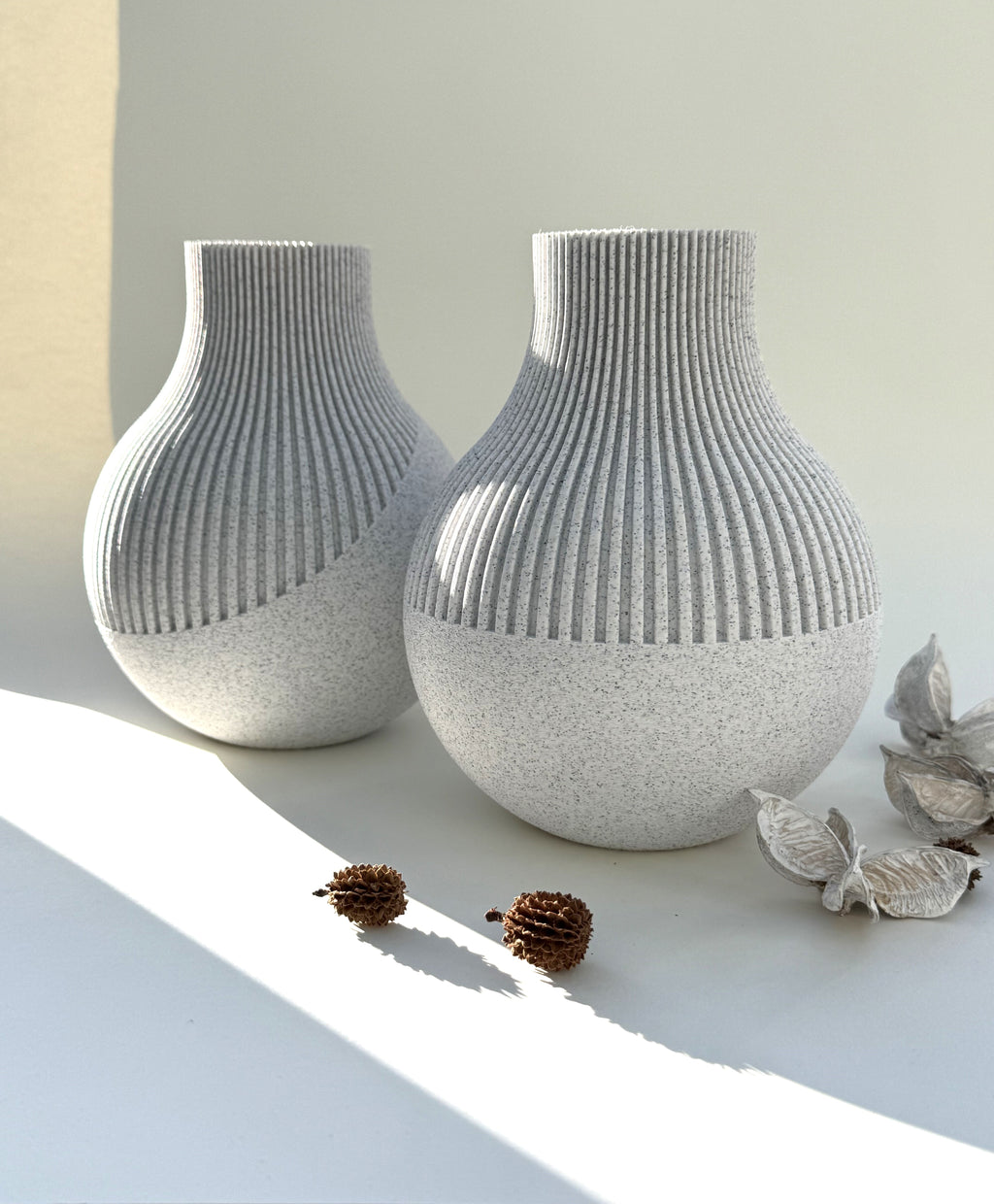 Sculptured Rib Vase